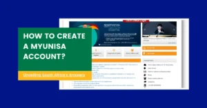 How to Create a MyUnisa Account