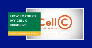 How To Check My Cell C Number