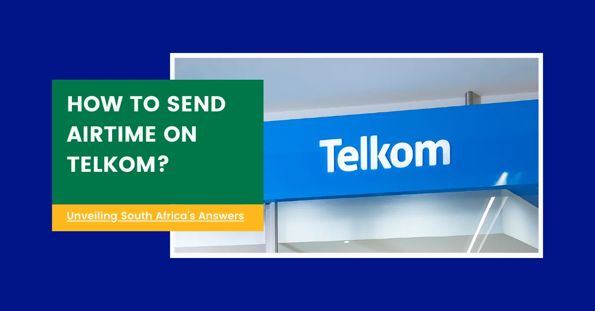 How To Send Airtime On Telkom