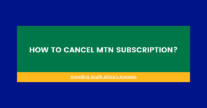 how to cancel mtn subscription