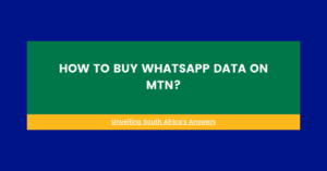 How To Buy Whatsapp Data On Mtn