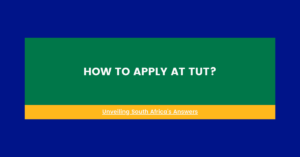 How to Apply at TUT